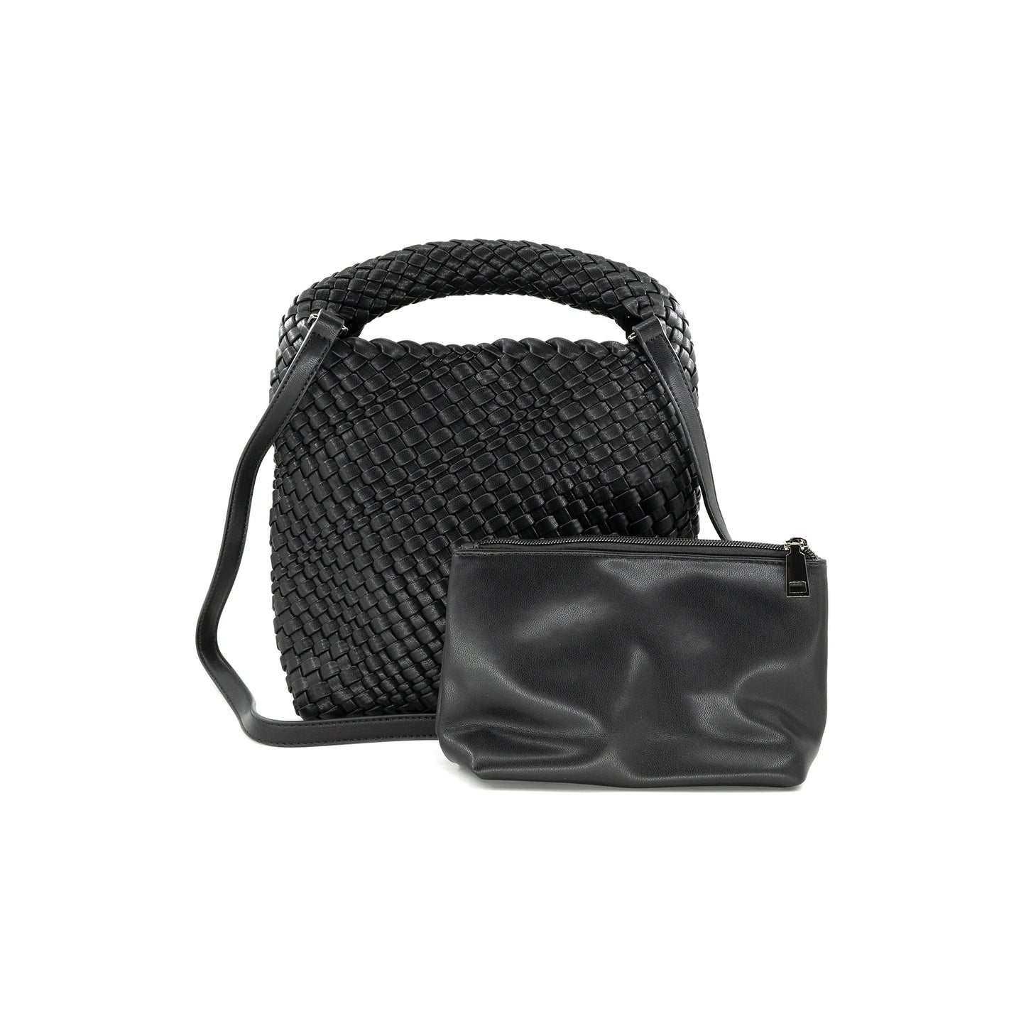BC WOVEN MINI HOBO BAG