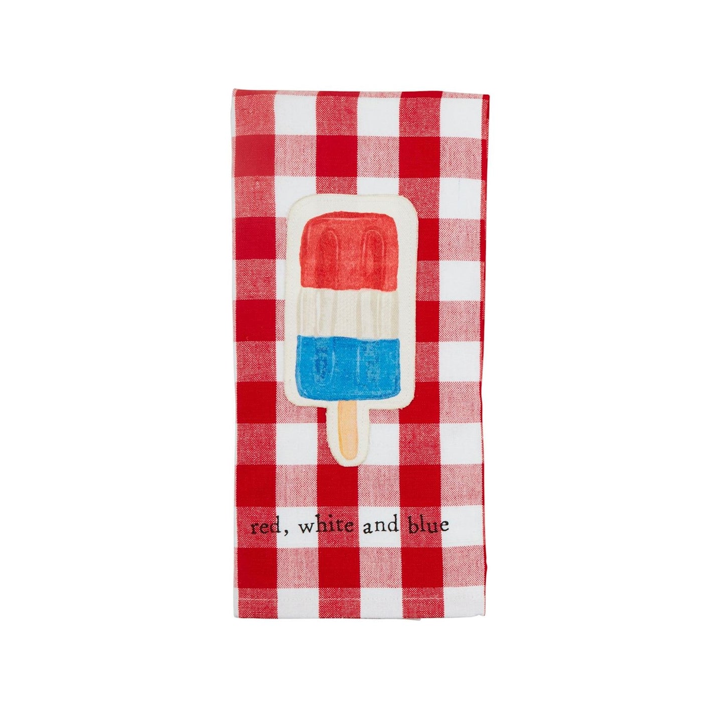 Popsicle Americana Canvas Patch Towel