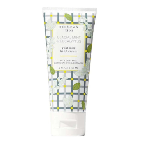 GLACIAL MINT + EUCALYPTUS 2OZ HAND CREAM