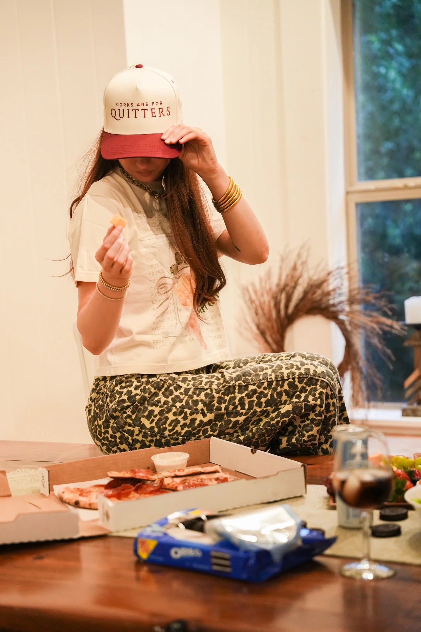 CORKS ARE FOR QUITTERS HAT