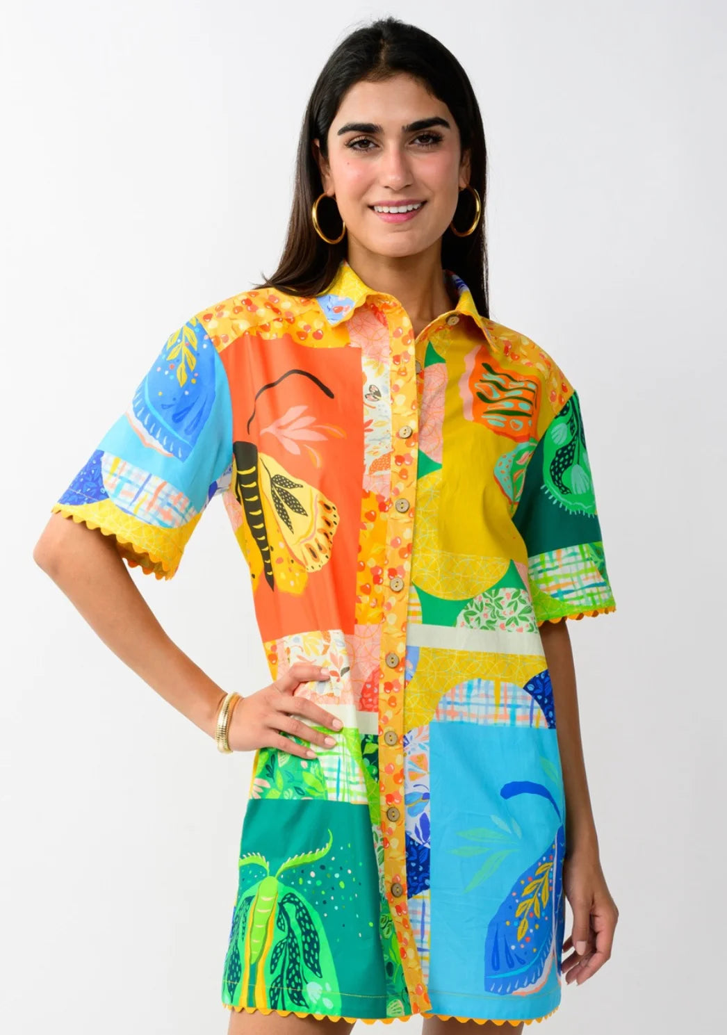 BUTTERFLY BLOCK PARTY DRESS