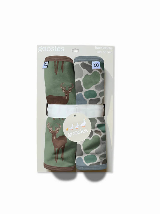 Burp Cloth Set - Deer
