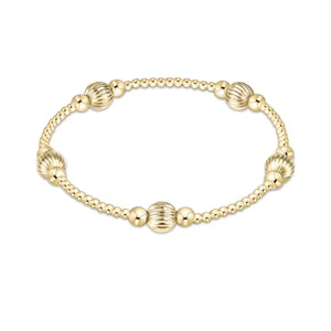 Purpose Dignity 6mm Bead Bracelet - Gold