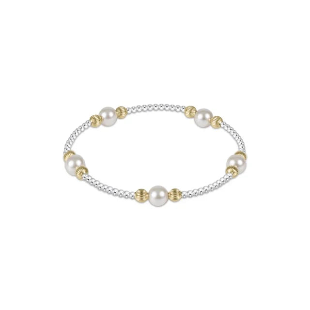 Purpose Dignity Pearl 6mm Bead Bracelet - Mixed Me