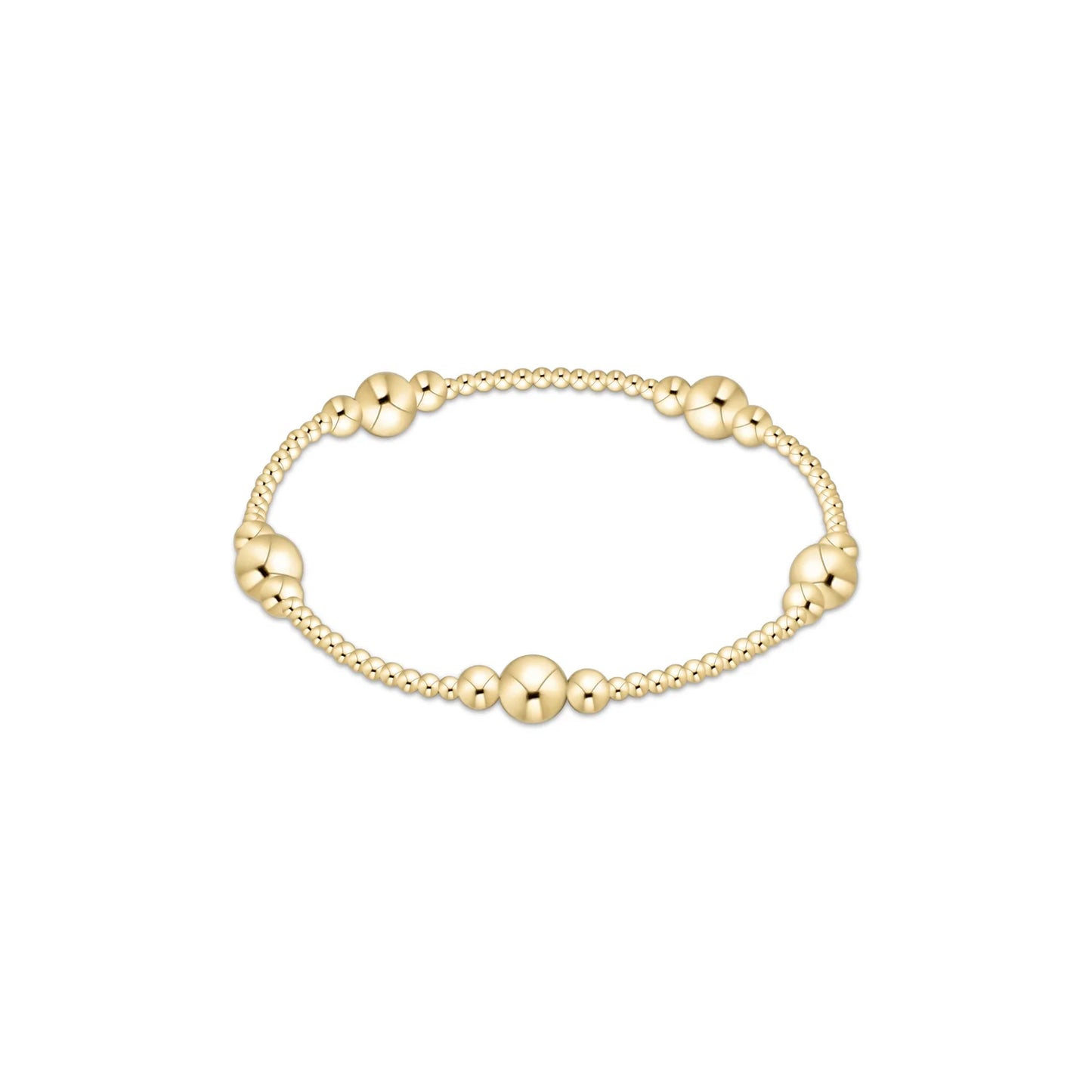 Purpose Gold 6mm Bead Bracelet