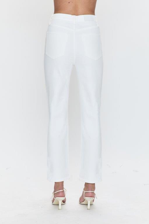 BRI ANKLE HIGH RISE SLIM STRAIGHT