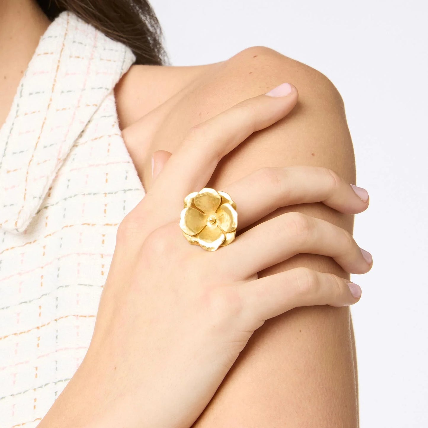 Bloom Statement Ring Gold