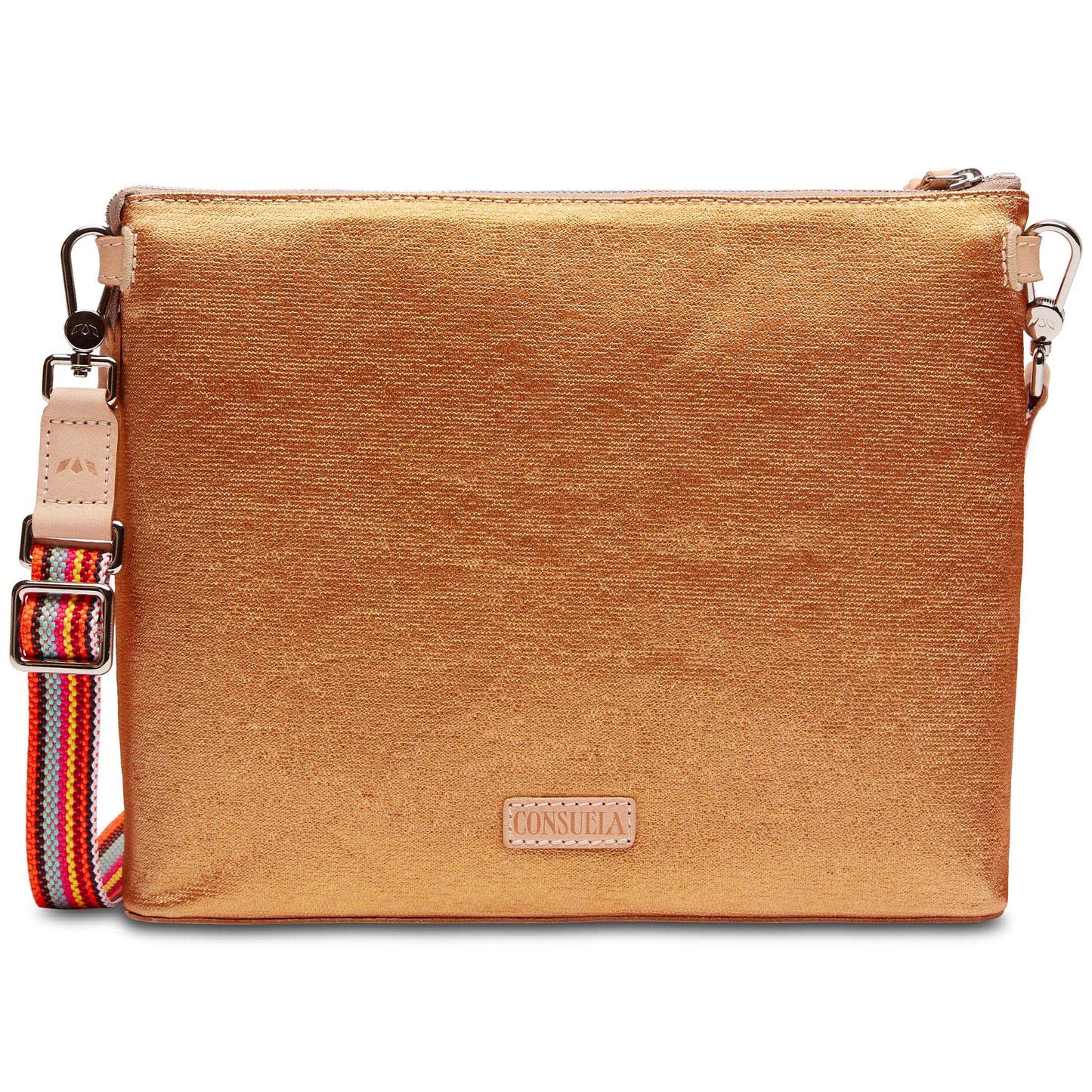 Downtown Crossbody, Bronzed