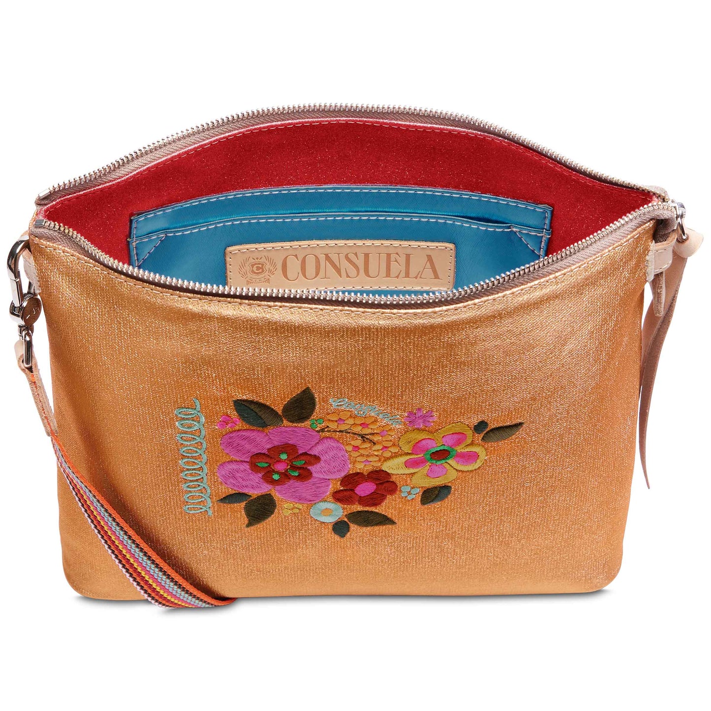 Downtown Crossbody, Bronzed