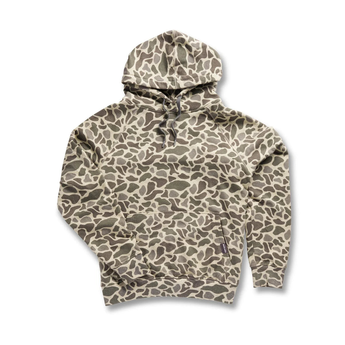 Fleece Hoodie - Classic Deer Camo Medium