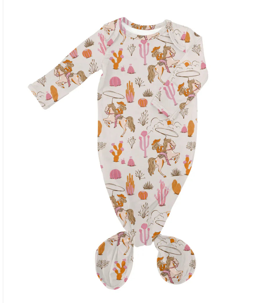 Knotted Gown - Saddle Up, Cowgirl