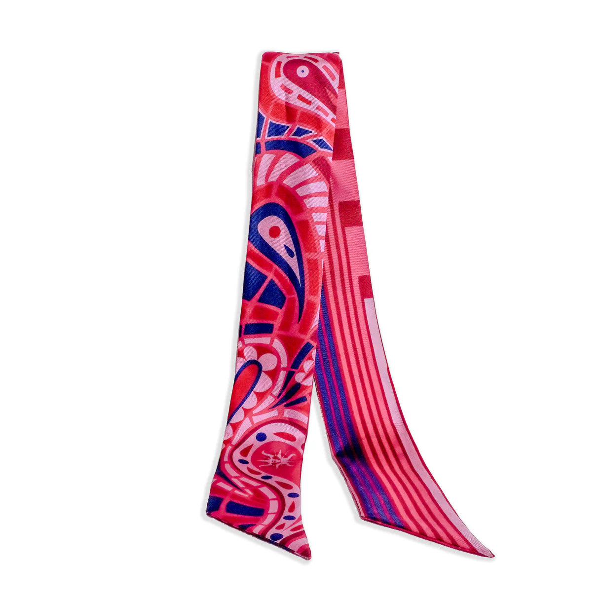 Paisley (Fuscia) Twilly Set