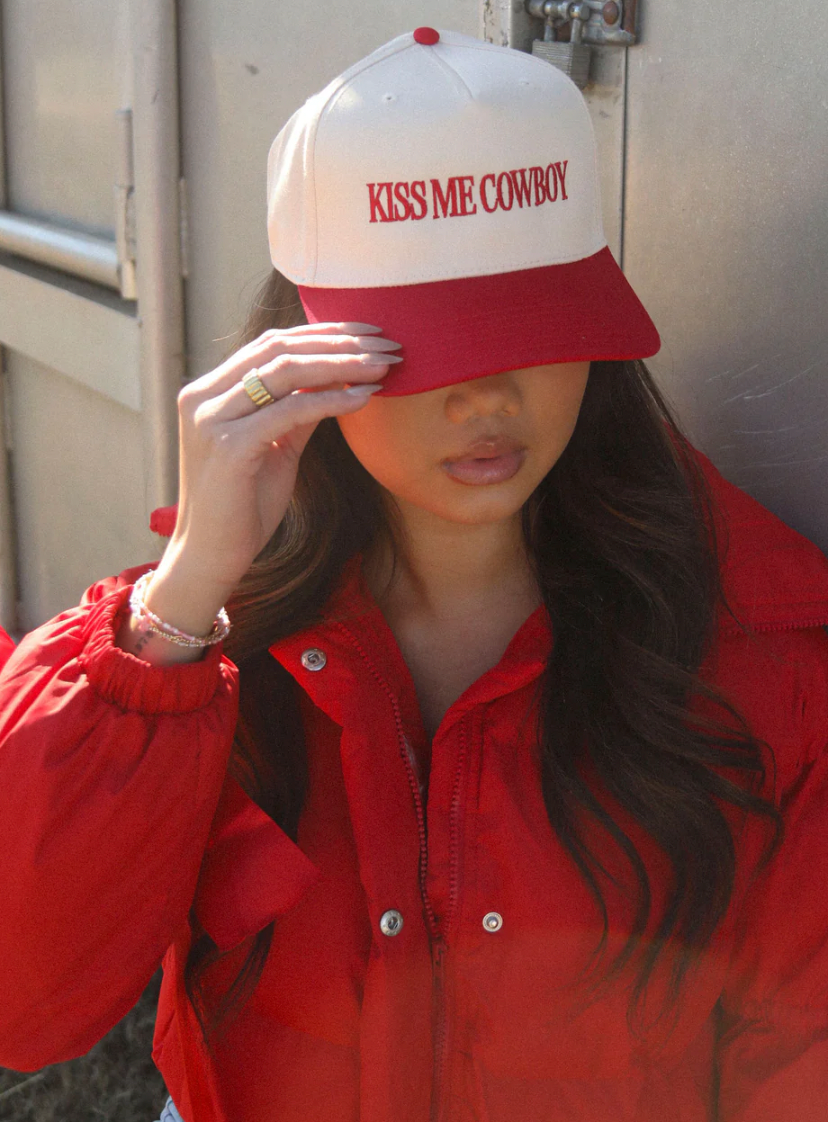 KISS ME COWBOY TRUCKER