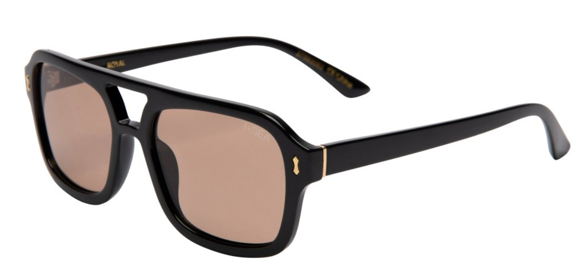 ROYAL BLACK / BROWN LENS