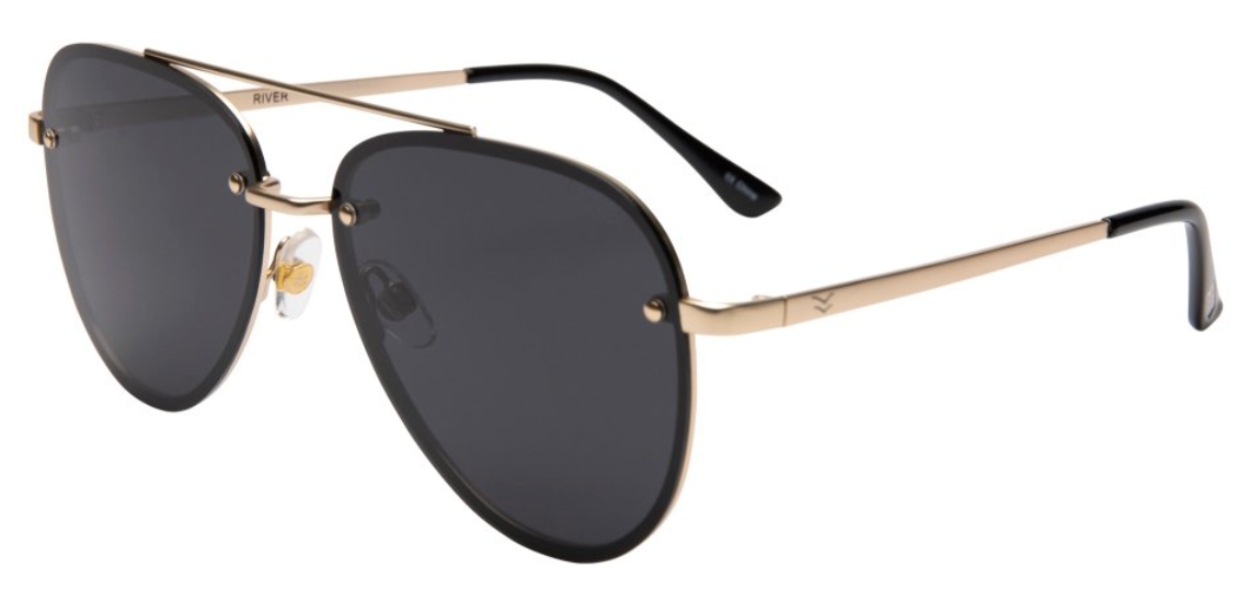 River GOLD / SMOKE POLARIZED LENS