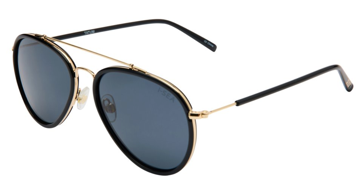 TATUM BLACK / SMOKE POLARIZED LENS
