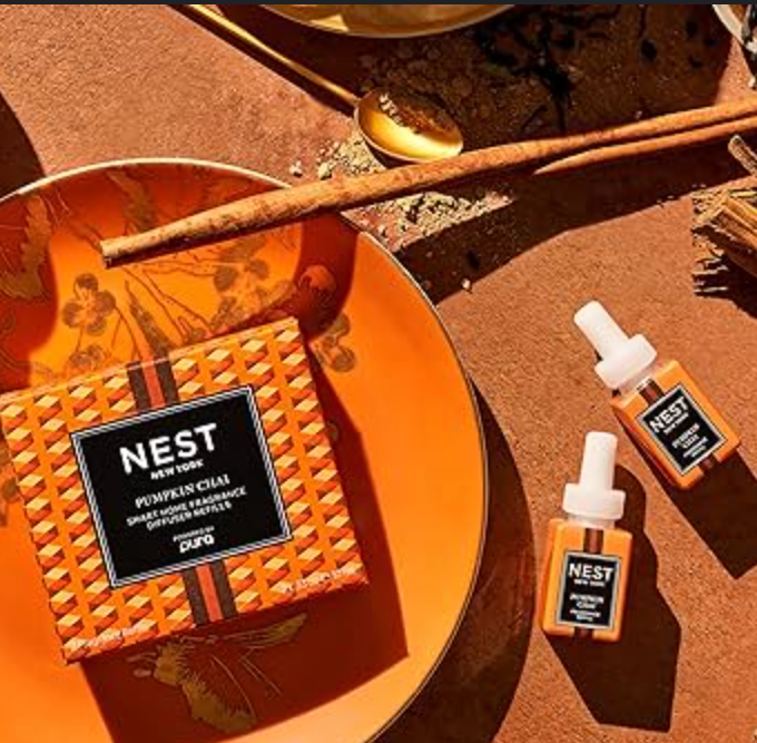 Pura Pumpkin Chai Refills (Set of 2) 0.33 fl oz/19.5 ml