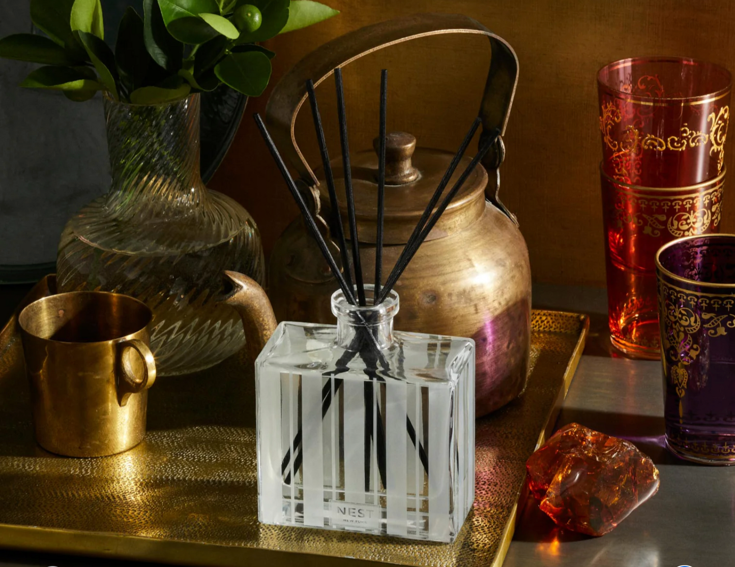 NEST Reed Diffuser 5.9 fl oz MOROCCAN AMBER
