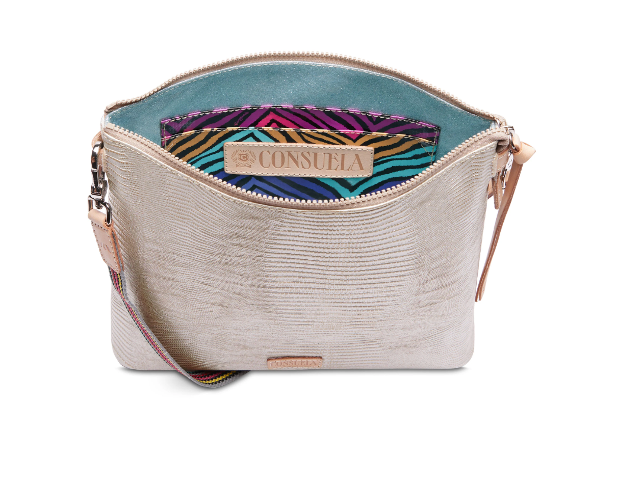 Downtown Crossbody, Celeste