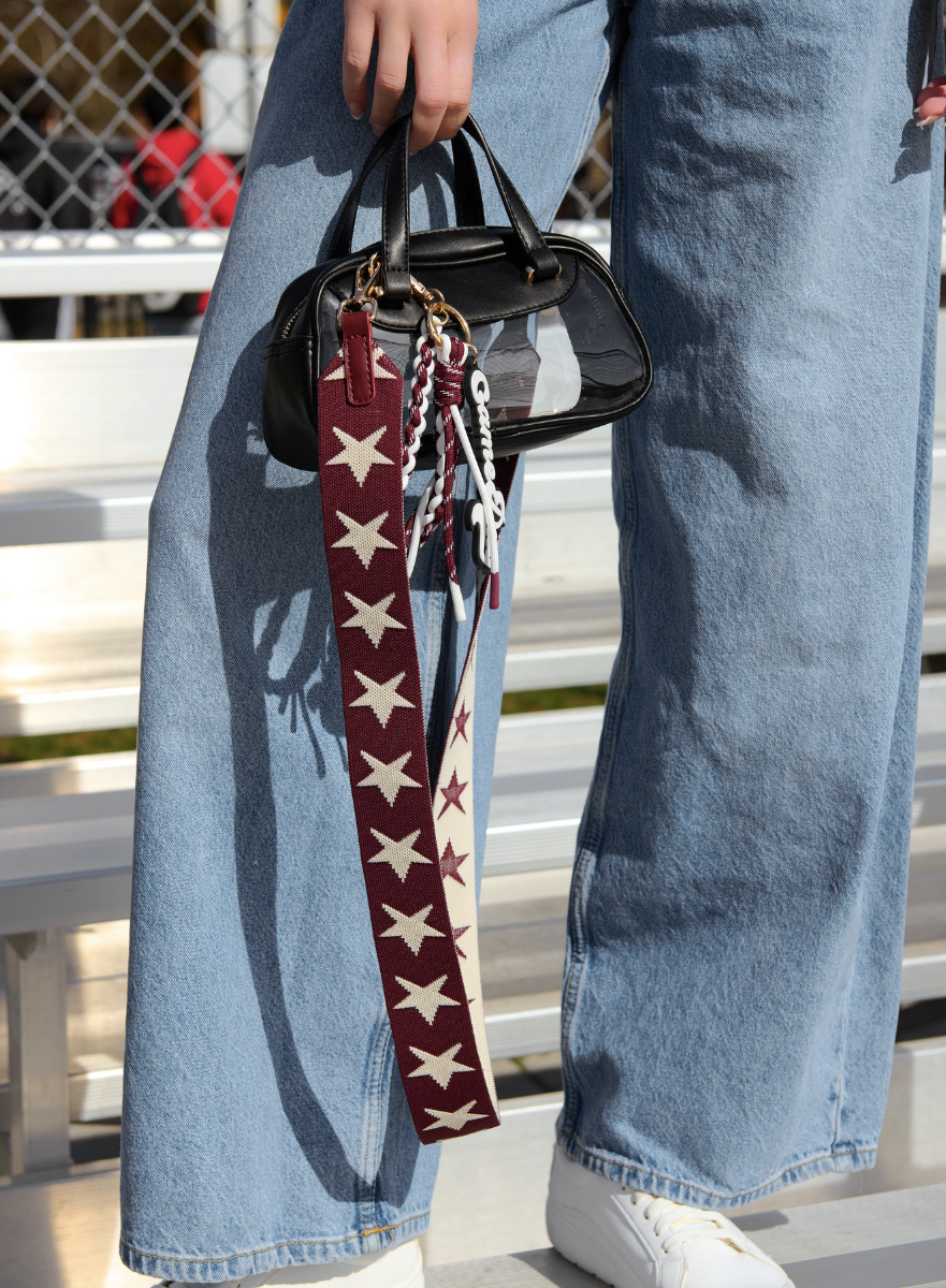 STARS GAME DAY STRAP,MAROON