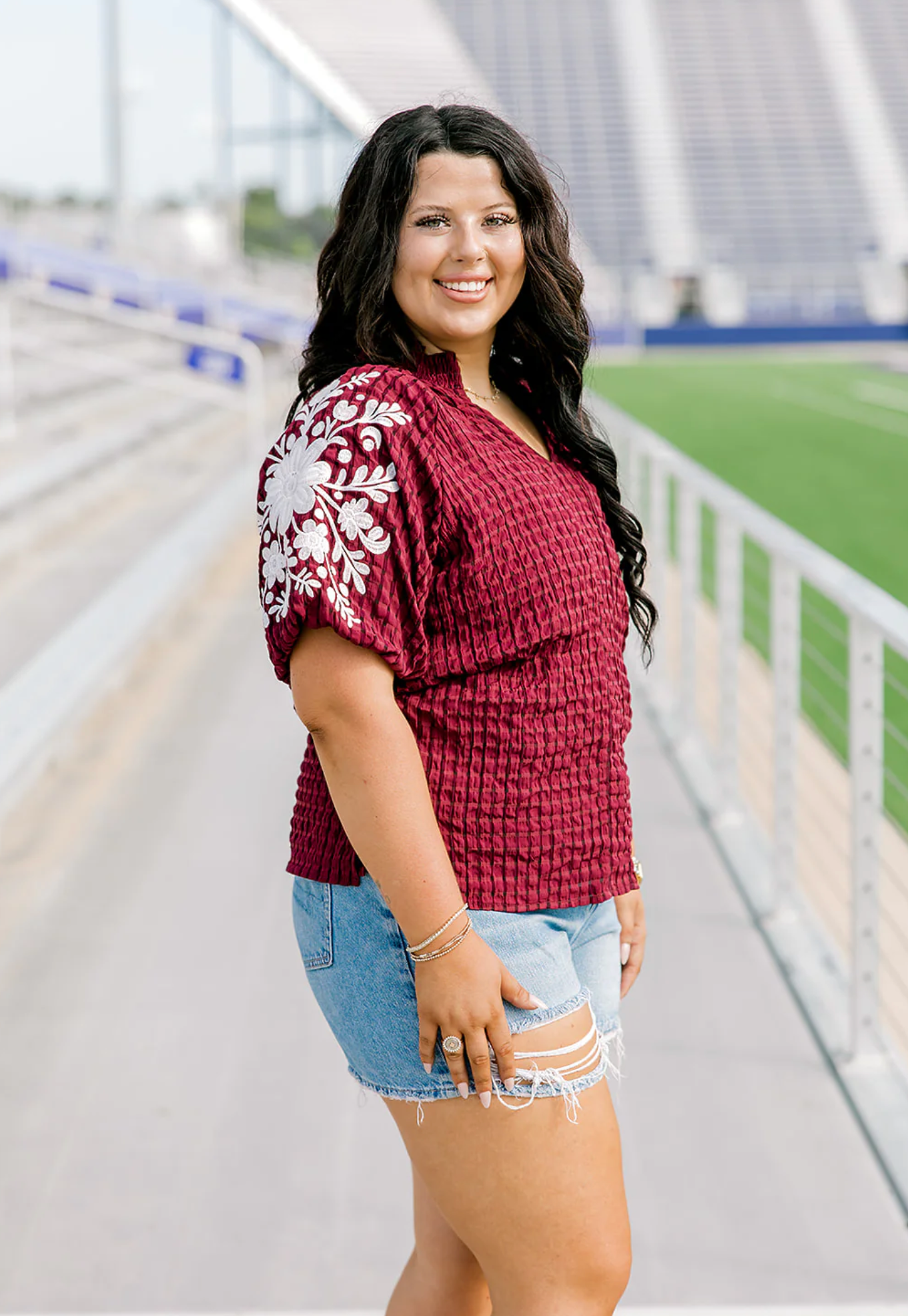 The Havanah Top XS Maroon
