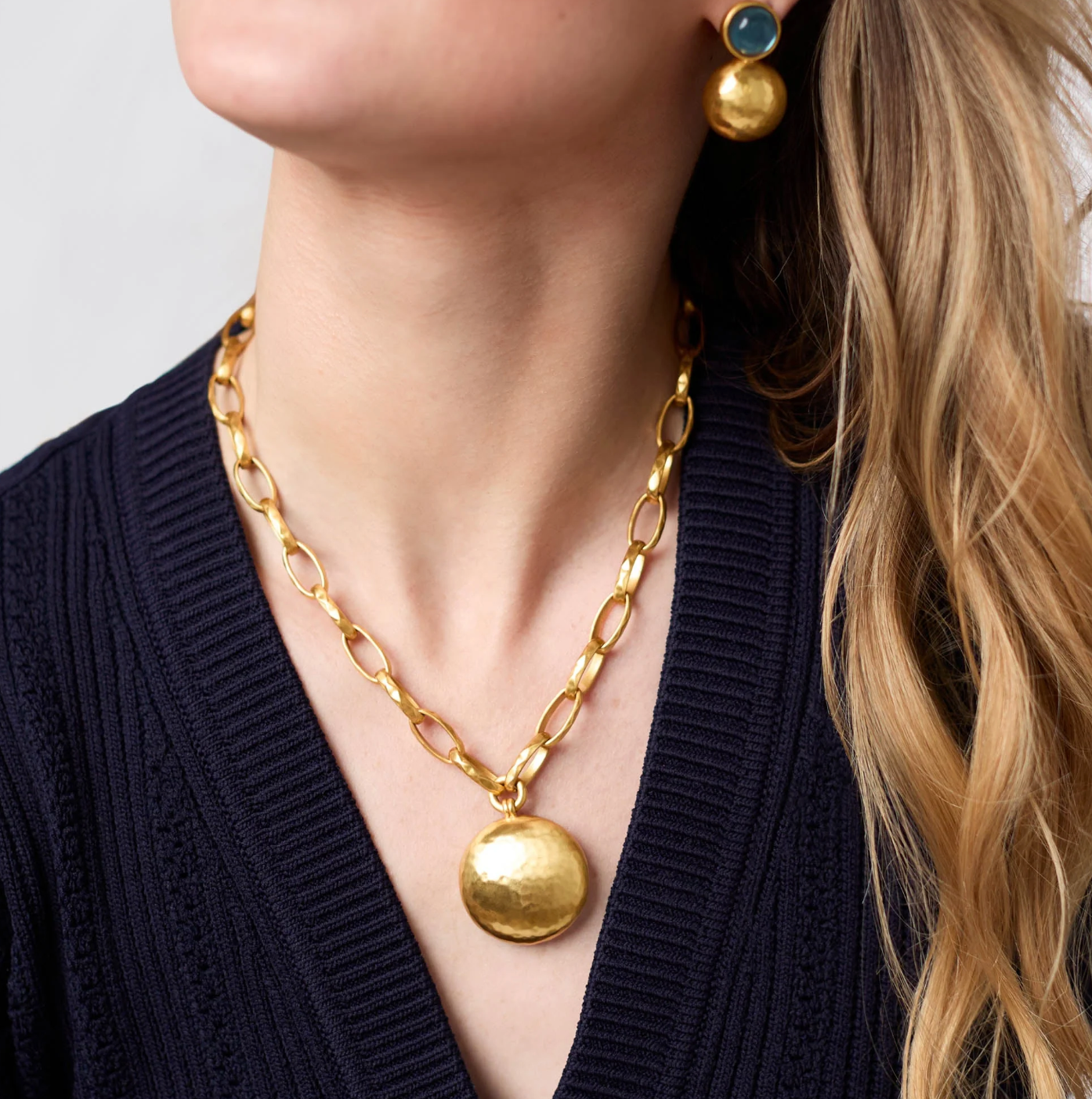 Solara Necklace-Gold-OS