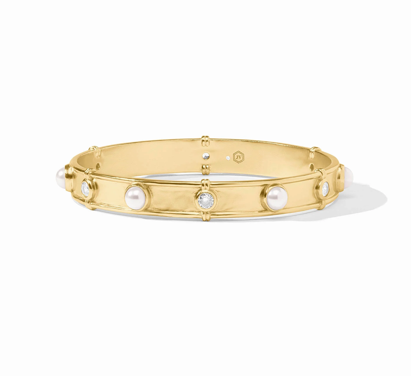 Tribeca Bangle-Pearl-L