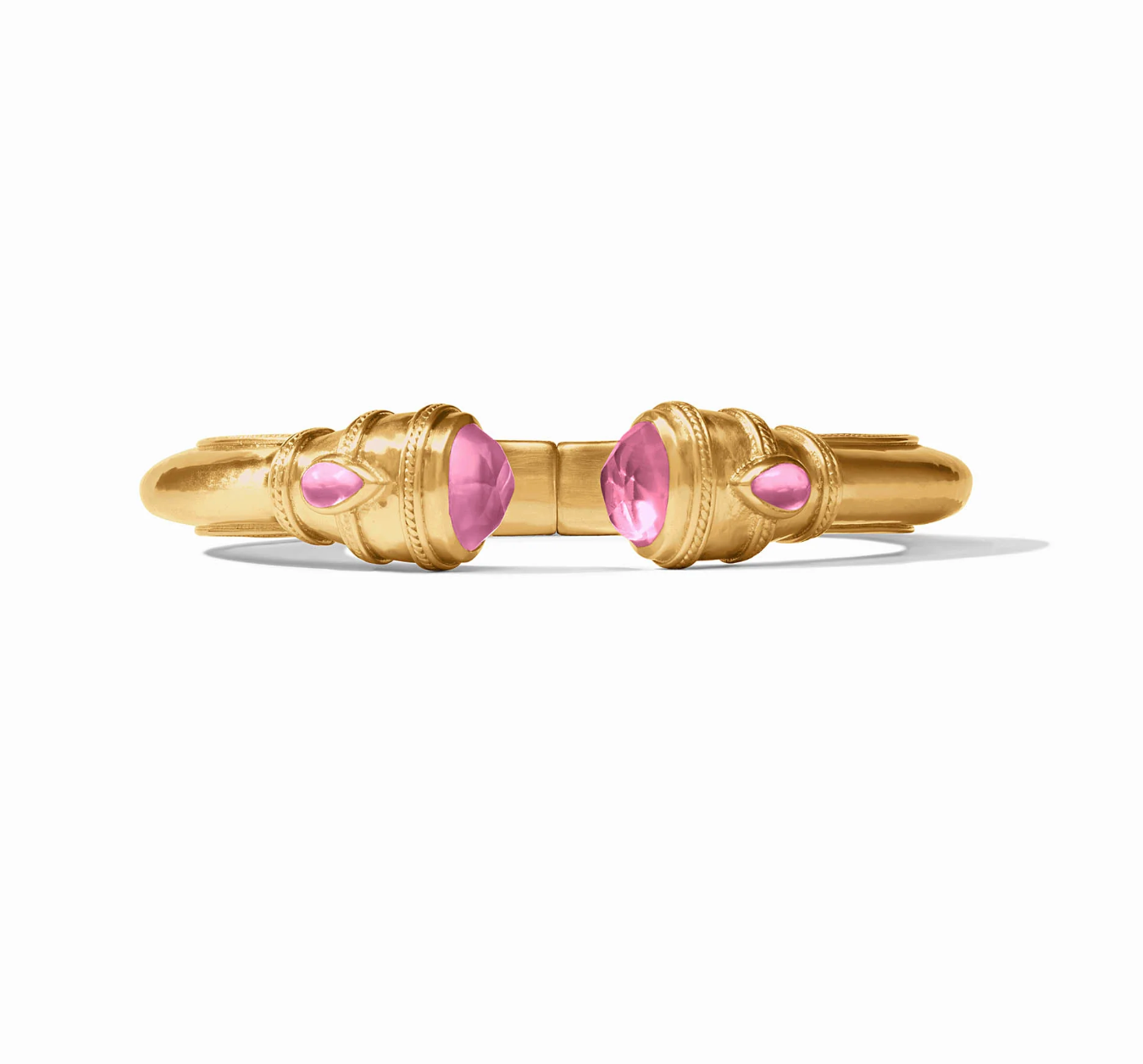 Cannes Demi Cuff-Iridescent Tourmaline Pink-OS