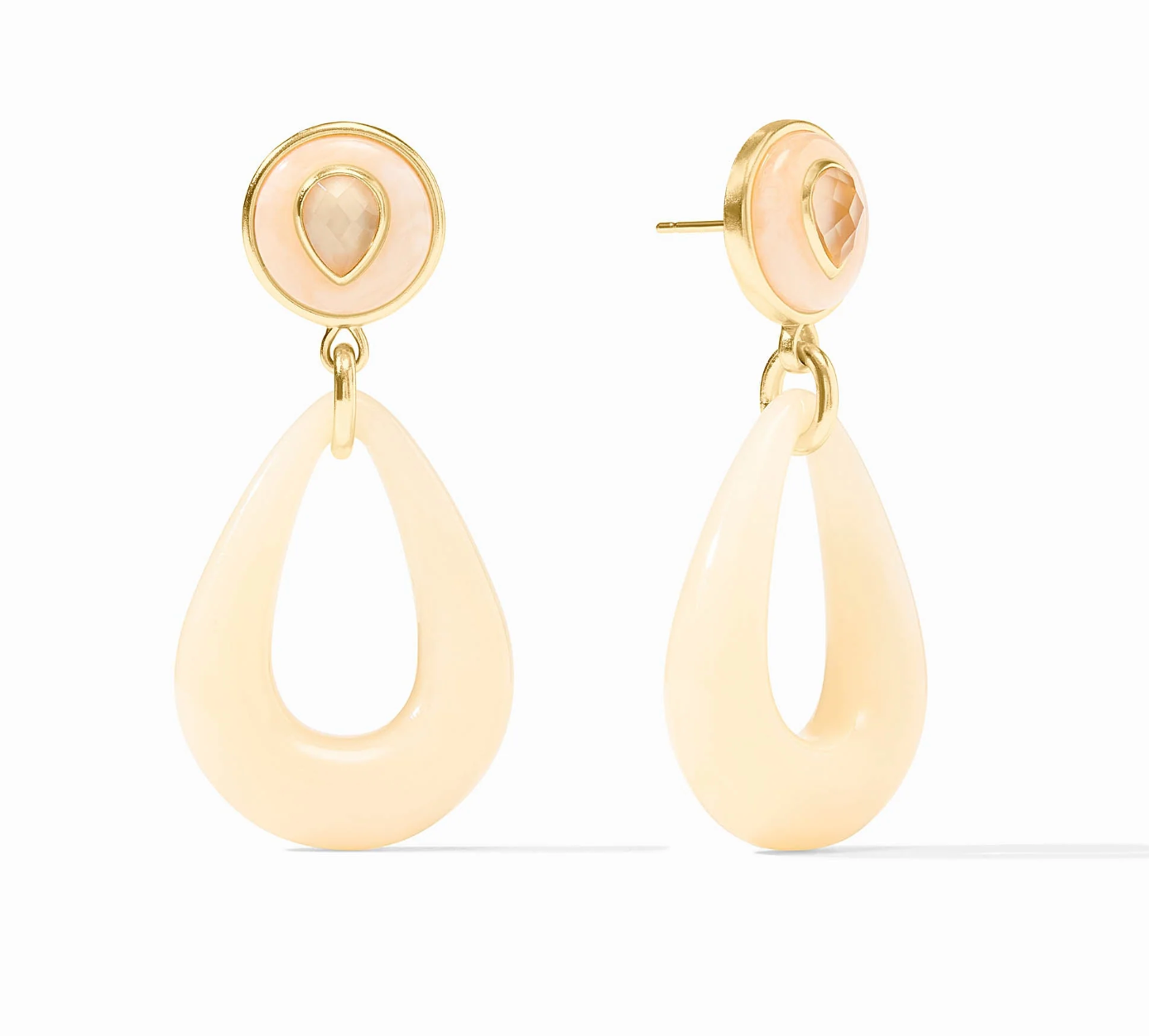 Carnaby Statement Earring-Ivory-OS