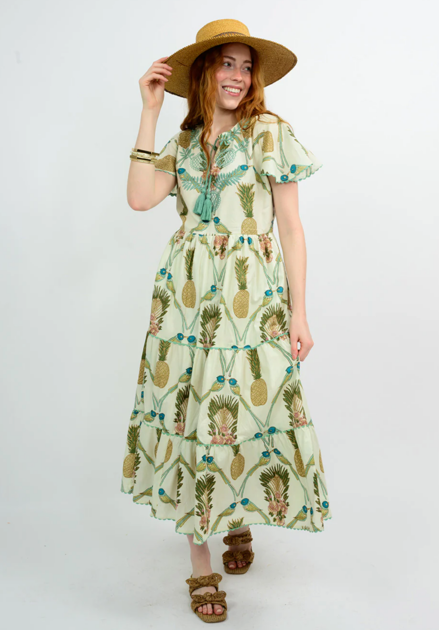 BIRDS IN PARADISE DRESS