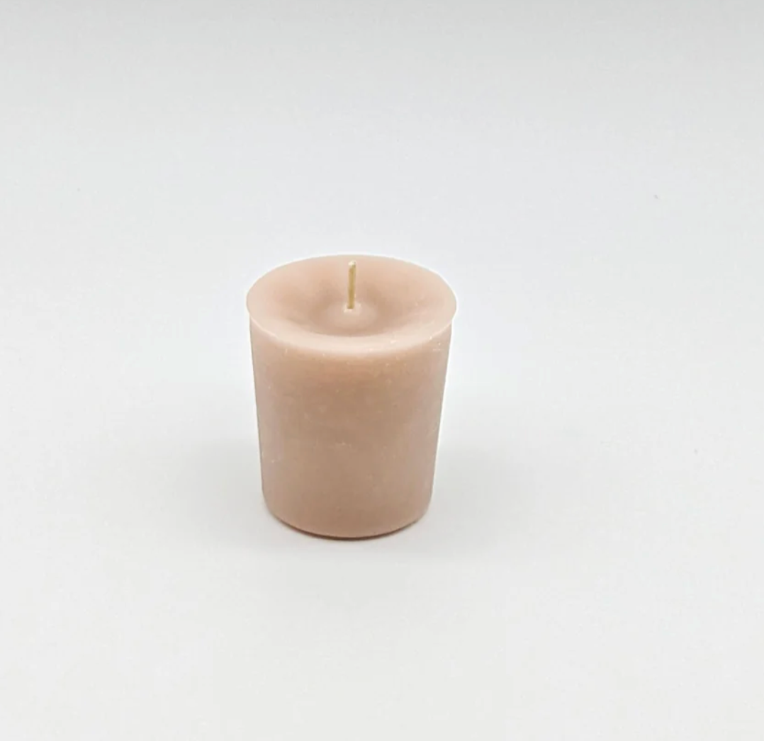 Sandalwood & Leather Votive