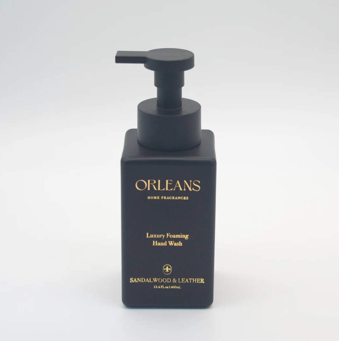 FOAMING HAND WASH- SANDALWOOD & LEATHER