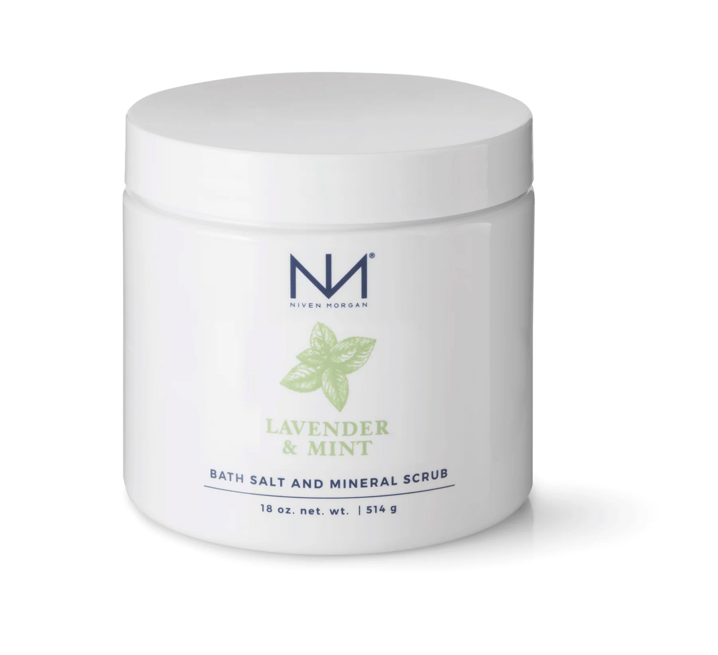 18 oz. Lavender Mint Bath Salt & Mineral Scrub