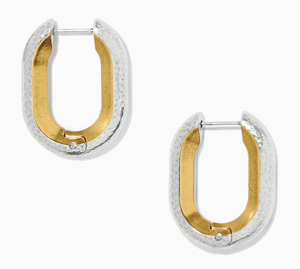 Medici Hinged Hoop Earrings