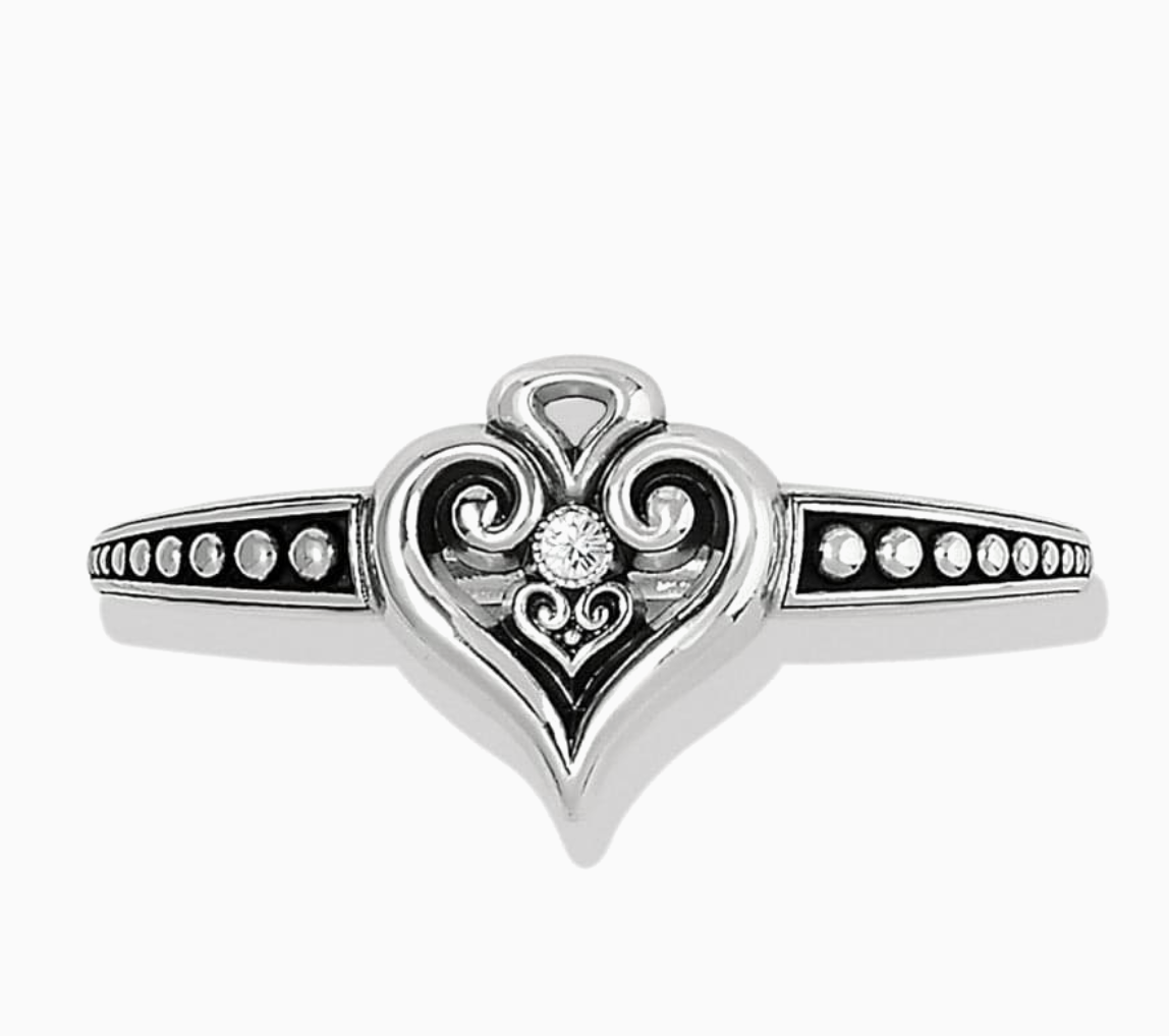 Alcazar Heart Glint Hinged Ban