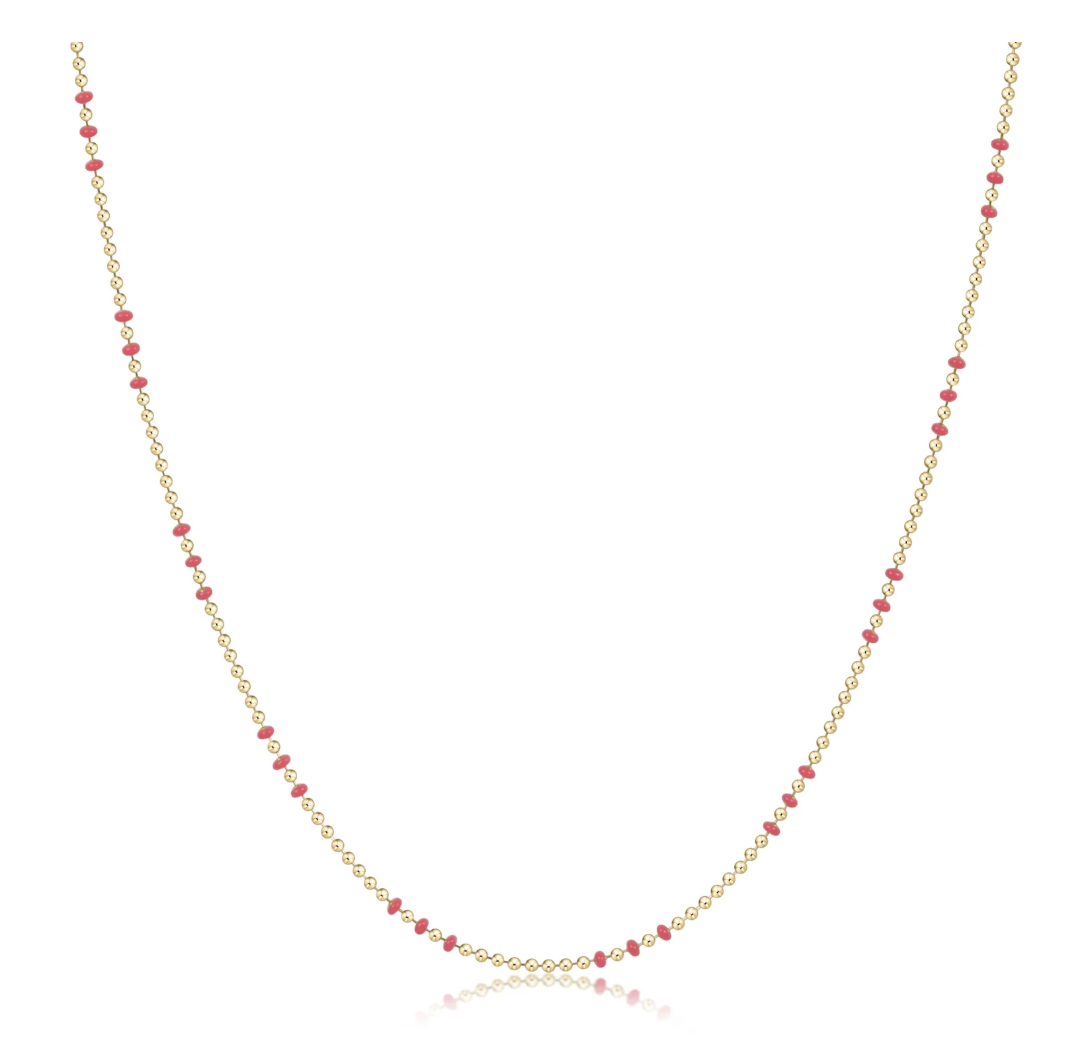 15" Choker Hope Joy - Bright Pink