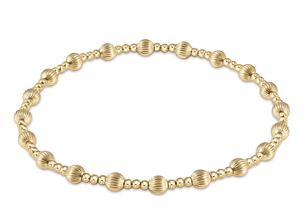 Dignity Sincerity Gold 4mm Bracelet