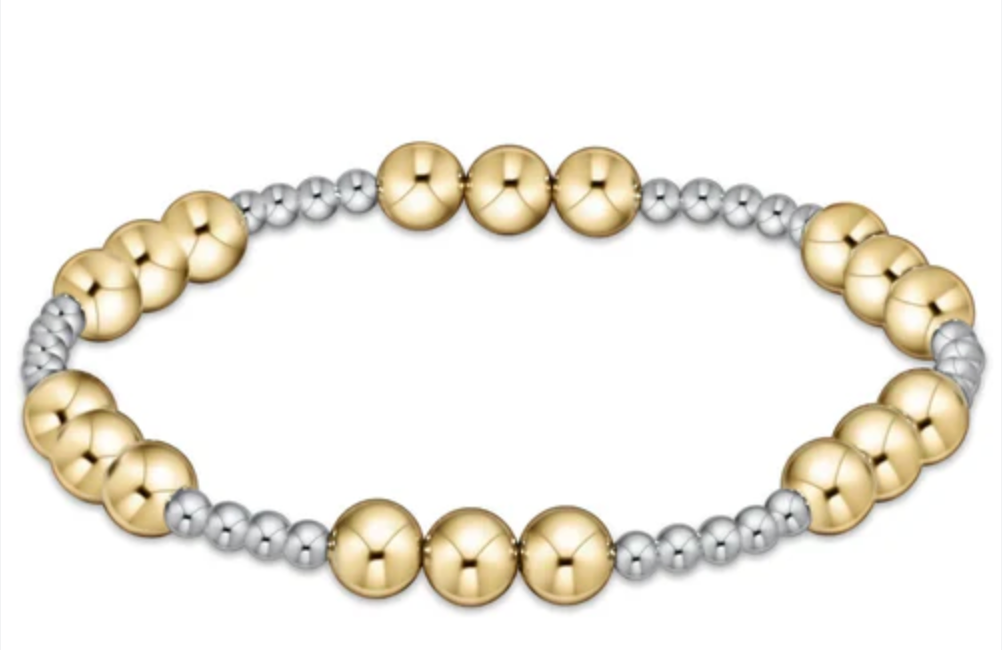 CLASSIC JOY 6MM MIXED METAL