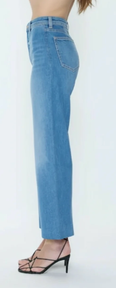 PENNY HIGH RISE WIDE LEG ANKLE