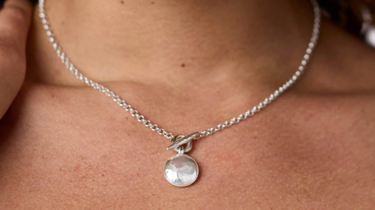 Solara Delicate Necklace-Silver-OS