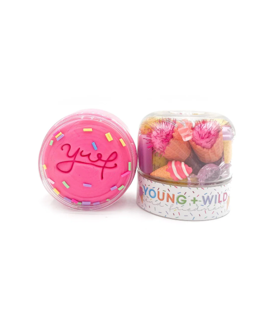 GRAB & GO DOUGH JAR - ICE CREAM
