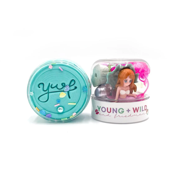 GRAB & GO DOUGH JAR - MERMAID