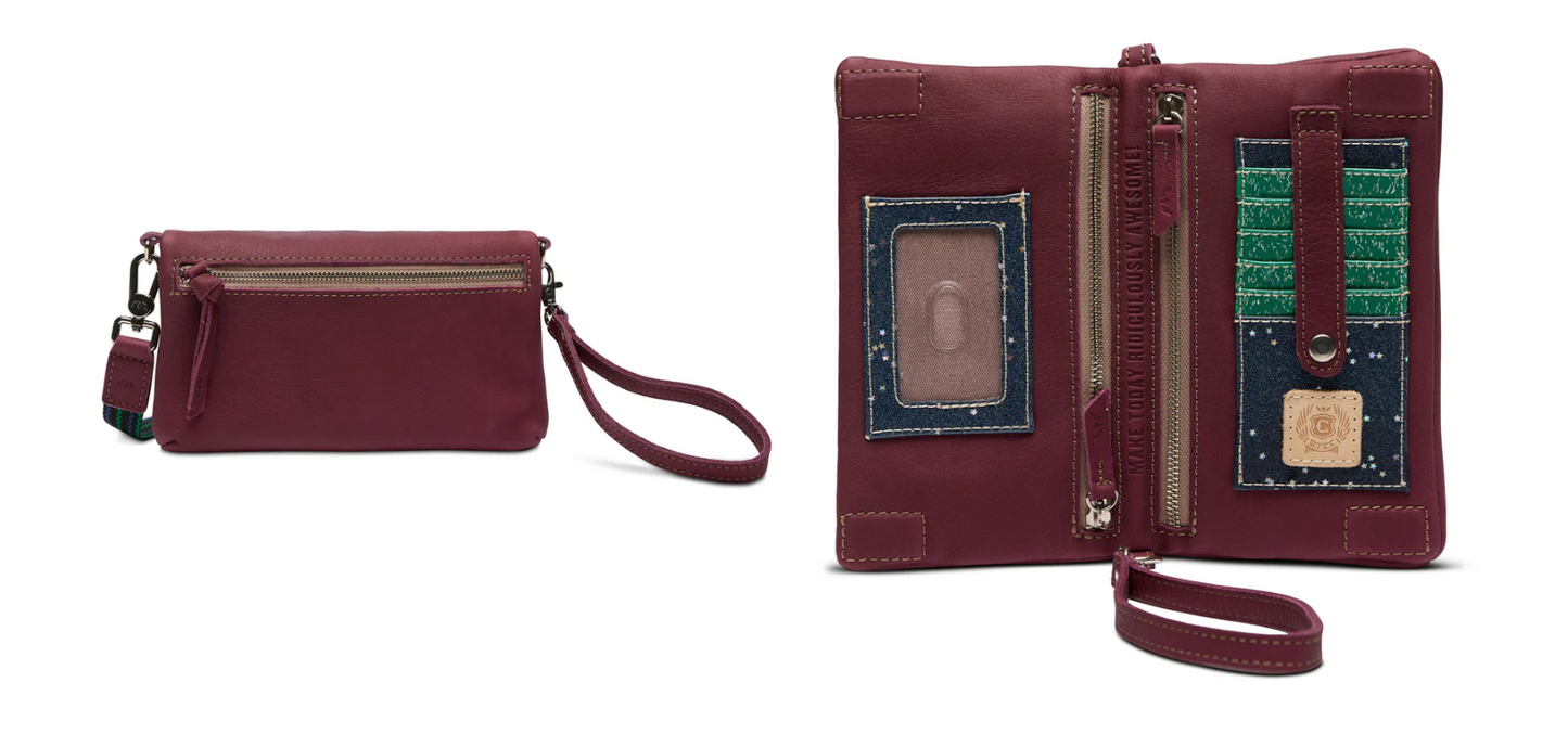 Uptown Crossbody, Plum
