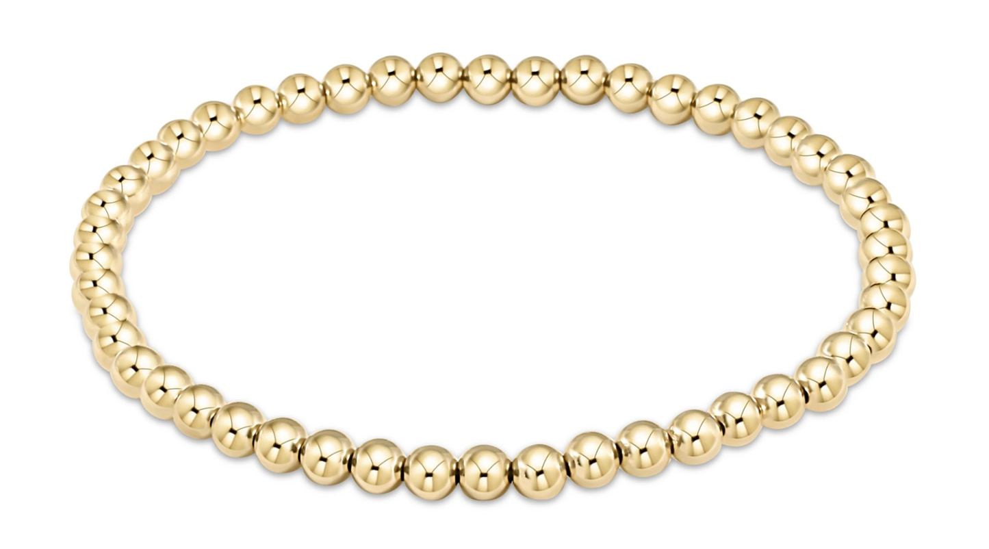Classic Gold 4mm Bracelet
