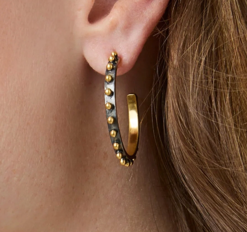 SoHo Hoop-Gold-M