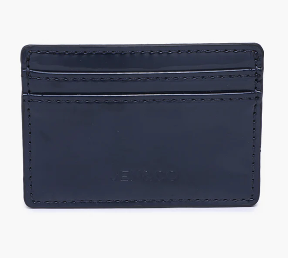WL2668 Charlee Small Cardholder Wallet in Navy