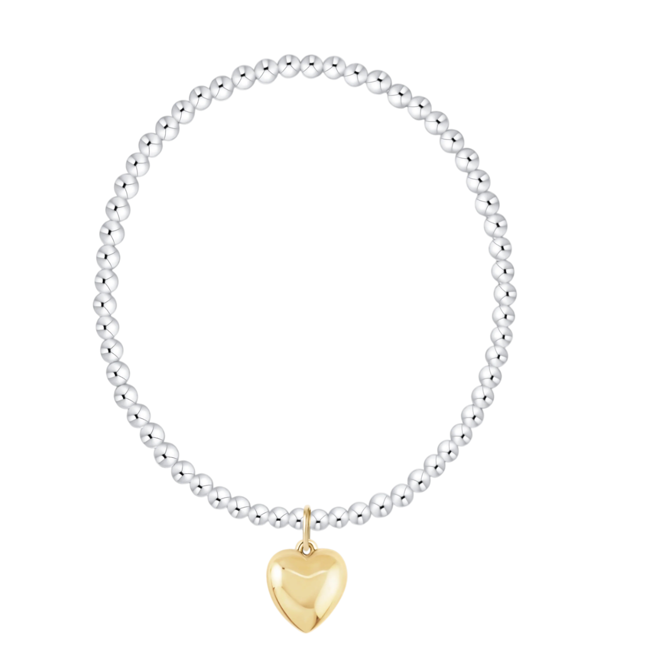 Classic Mixed Metal 3mm Bracelet - Love Plush Gold