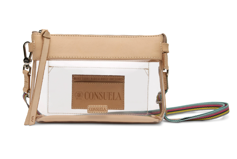 Midtown Crossbody, Clear Diego