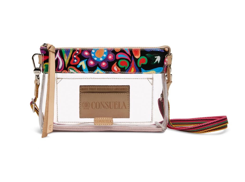 Midtown Crossbody, Clear Sophie