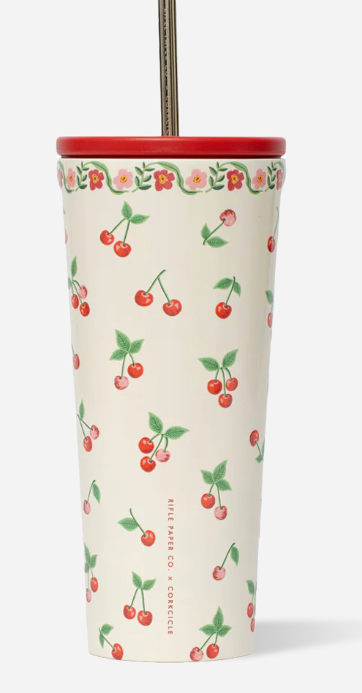 Cold Cup - 24oz Rifle Paper - Cherries